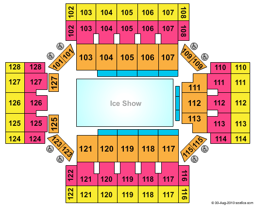 Albany Civic Center Disney On Ice Seating Chart